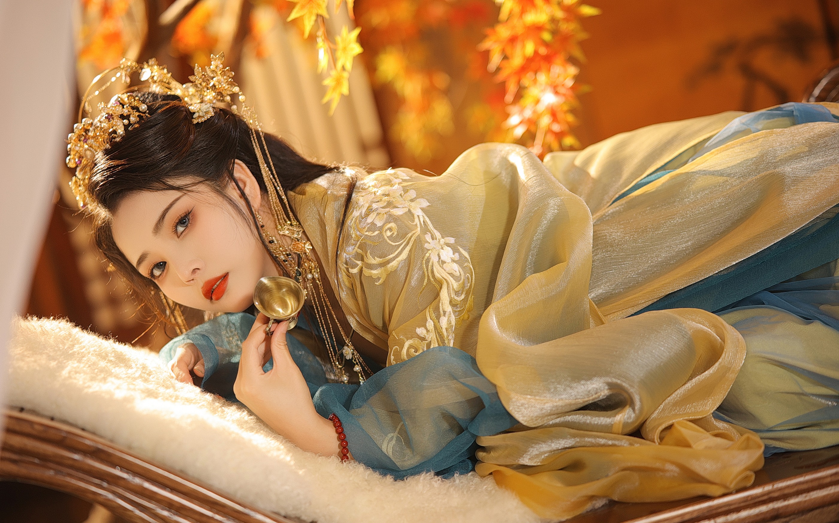 图片[1]-苏嫣嫣阿姨 – NO.006 白茶清欢 [12P]-XikXak